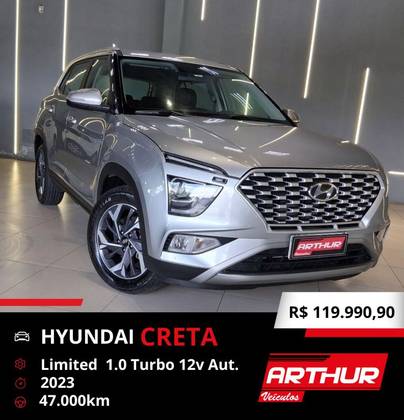 HYUNDAI CRETA 1.0 TGDI FLEX LIMITED AUTOMÁTICO